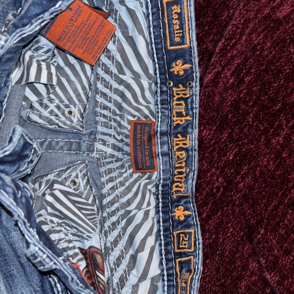 #111 True Religion Light Blue Denim Jeans - Picture 7 of 14